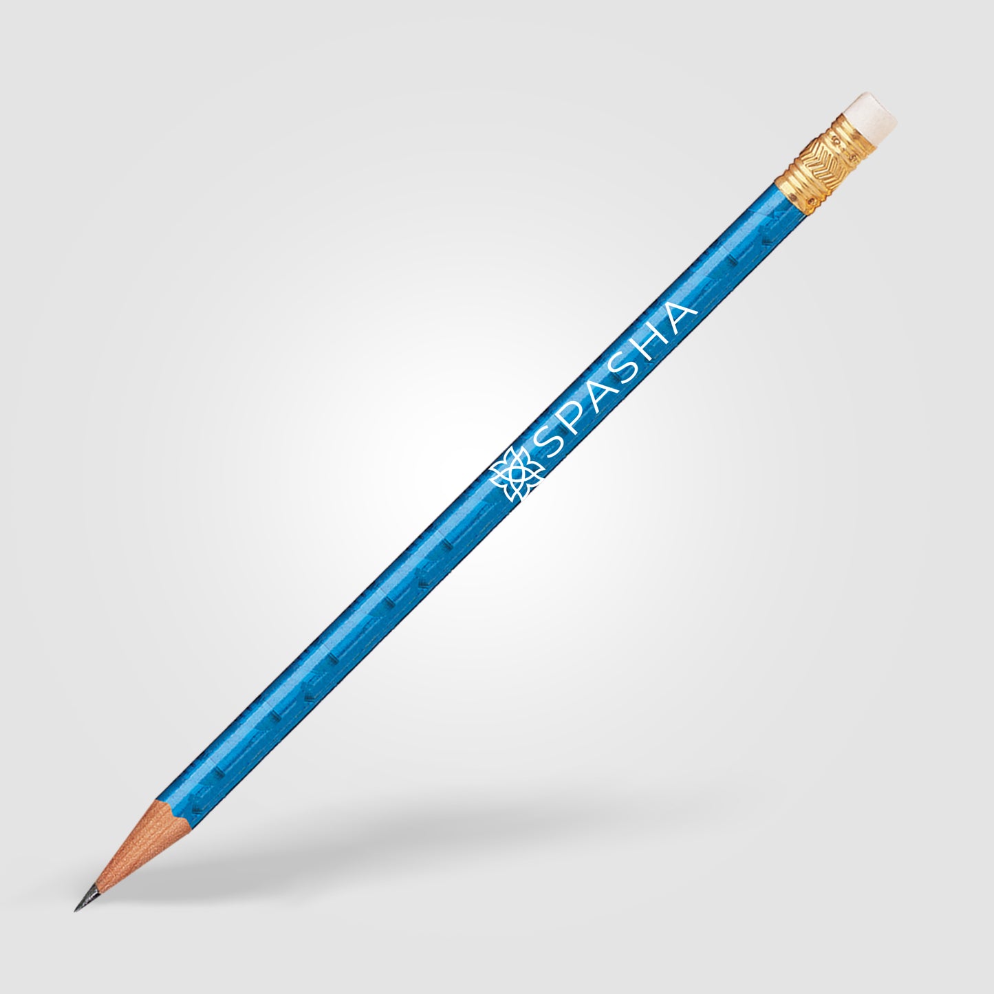 Blue (Barrel) Holographic Pencil