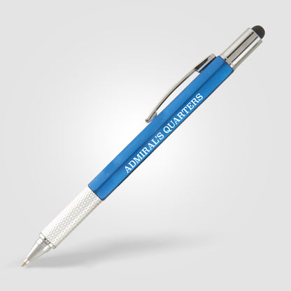 Blue (Barrel) Pro Tool Pen w/ Stylus