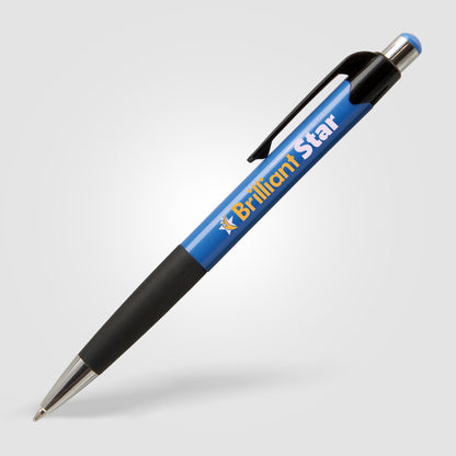 Blue (Barrel) Smoothy Plastic Solid Pen