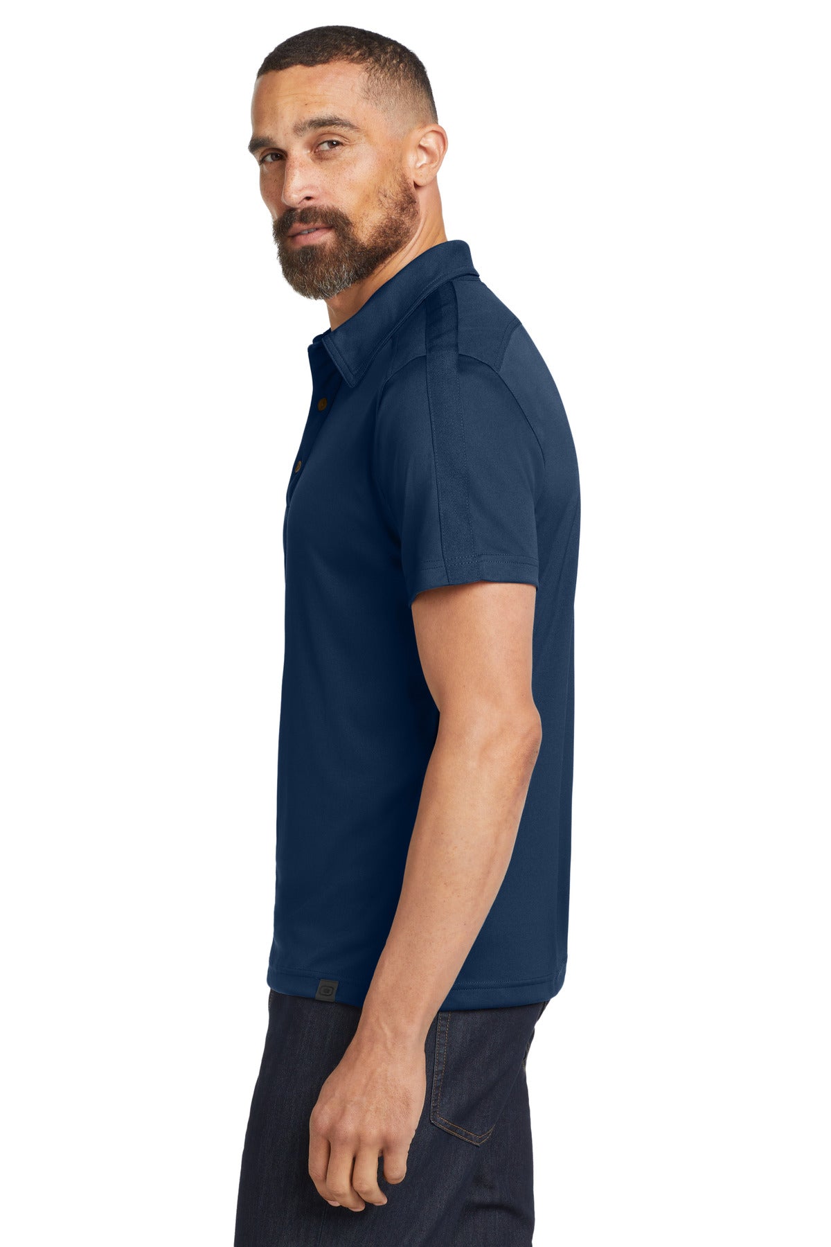 Blue Indigo OGIO - Hybrid Polo. OG109