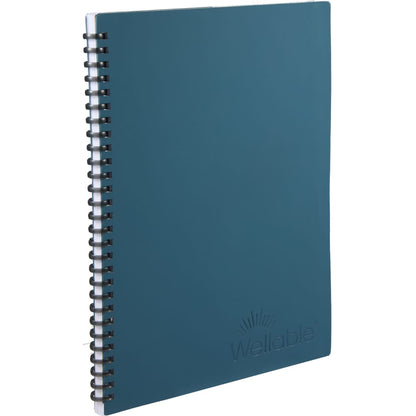 Blue Wellable™ Plan Well Undated Planner Journal plain