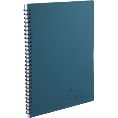 Blue Wellable™ Plan Well Undated Planner Journal plain