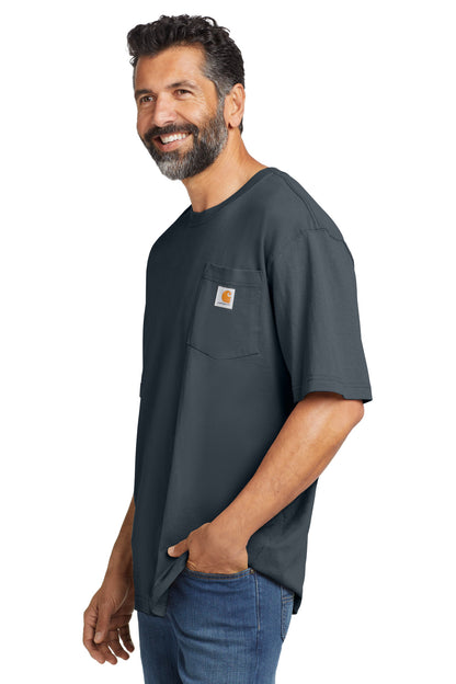 Bluestone Carhartt Workwear Pocket Short Sleeve T-Shirt. CTK87