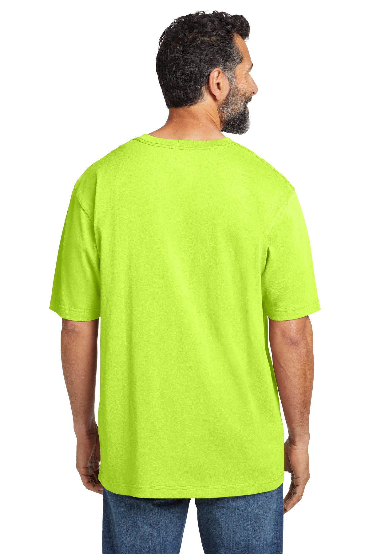 BriteLime Carhartt Workwear Pocket Short Sleeve T-Shirt. CTK87