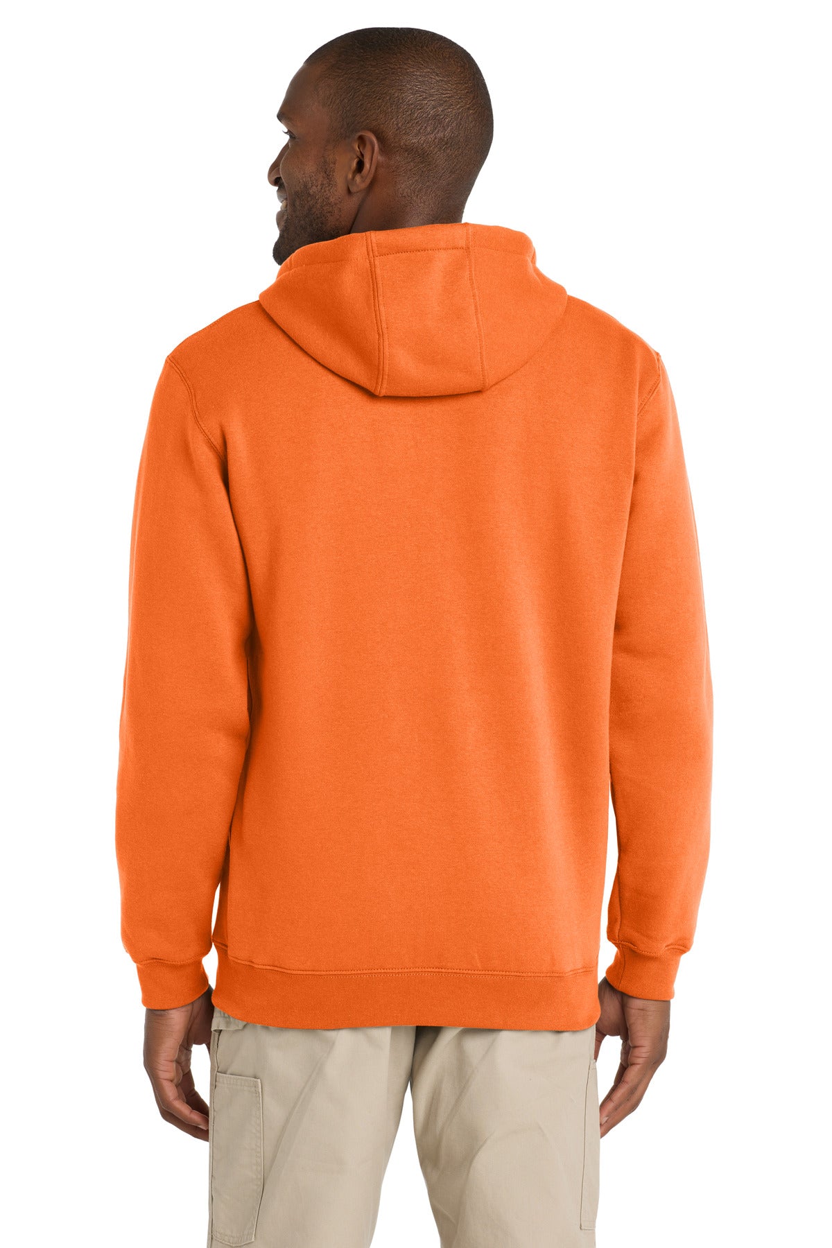 BriteOrng Carhartt Midweight Hooded Zip-Front Sweatshirt. CTK122