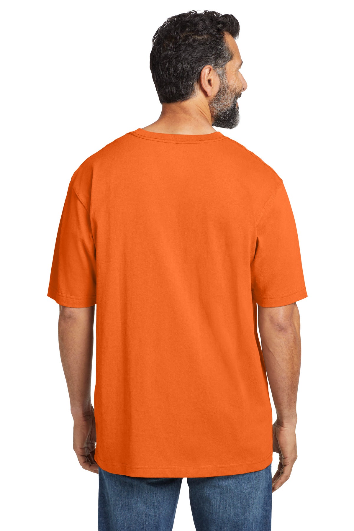 BriteOrng Carhartt Workwear Pocket Short Sleeve T-Shirt. CTK87
