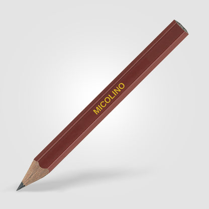Brown (Barrel) Golf Pencil (Hex.)