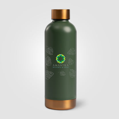 Brown (Lid) Astrid - 18 oz. Double Wall Stainless Steel Bottle