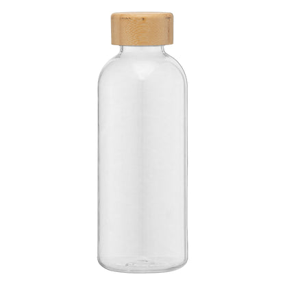 Brown (Lid) Strom - 22 oz. RPET Water Bottle with Bamboo Lid plain