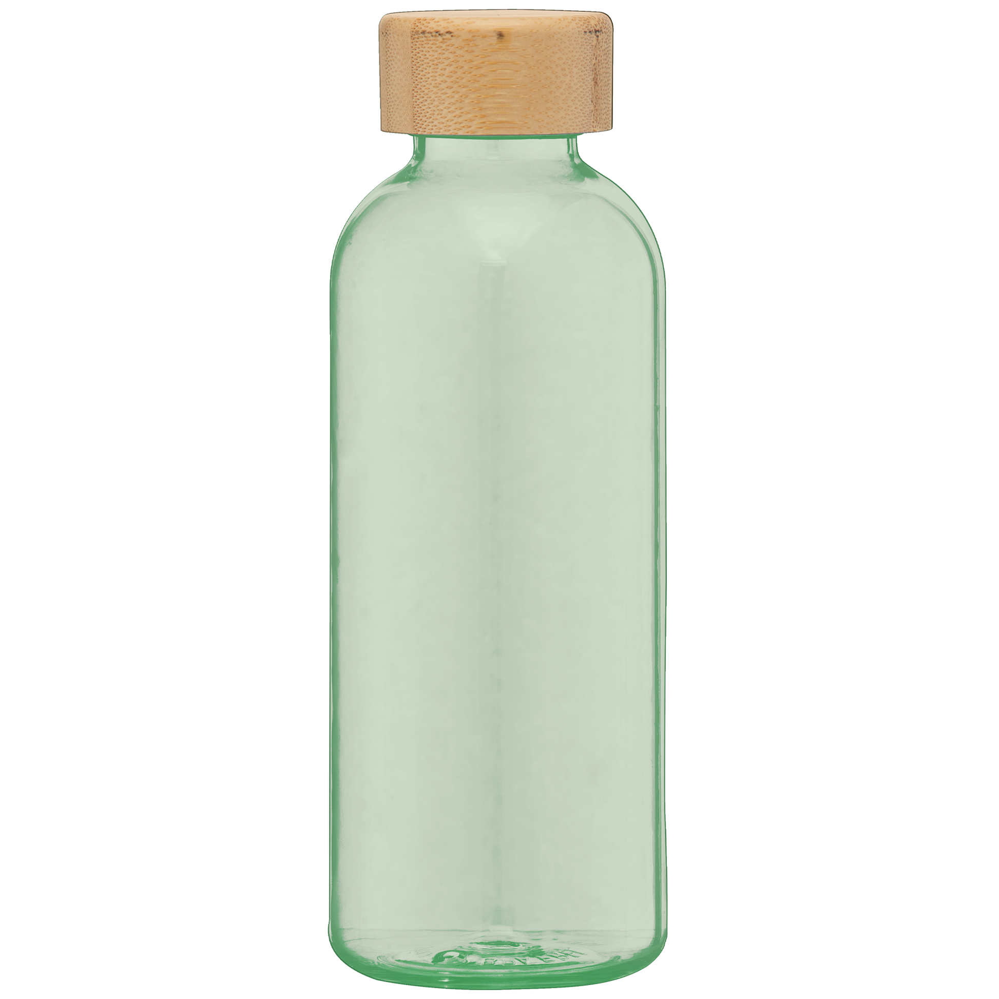 Brown (Lid) Strom - 22 oz. RPET Water Bottle with Bamboo Lid plain