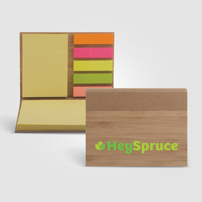 Brown (Product) Bamboo Sticky Notepad