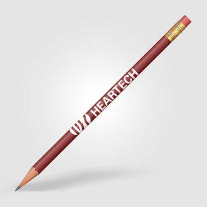 Burgundy (Barrel) Round Pencil