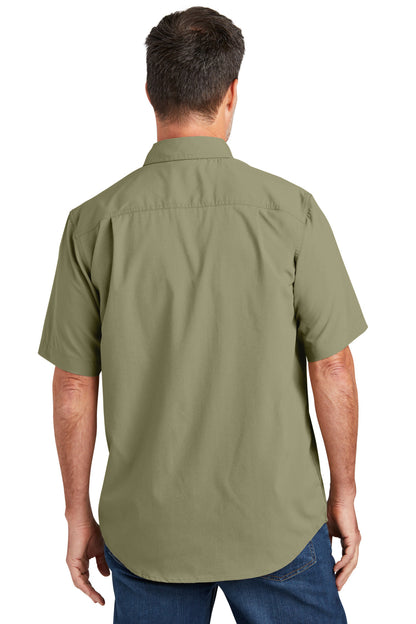 BurntOlive Carhartt Force Solid Short Sleeve Shirt CT105292