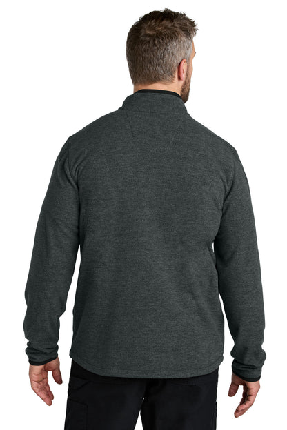 CarbonHthr Carhartt Textured Full-Zip Fleece Jacket CT106416