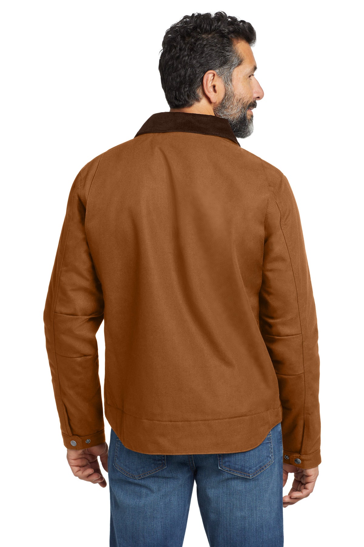 Carhartt Brown Carhartt Duck Detroit Jacket CT103828