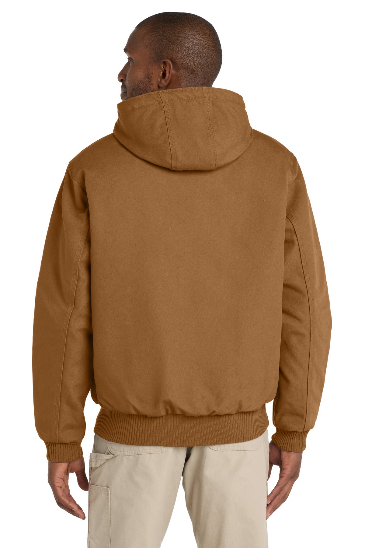 CarharttBr Carhartt Tall Quilted-Flannel-Lined Duck Active Jac. CTT106677