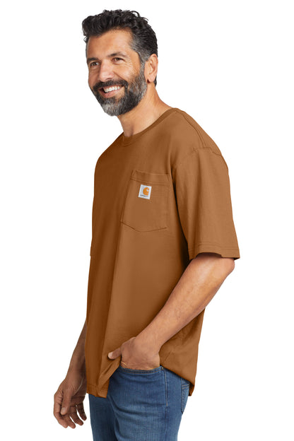 CarharttBr Carhartt Workwear Pocket Short Sleeve T-Shirt. CTK87