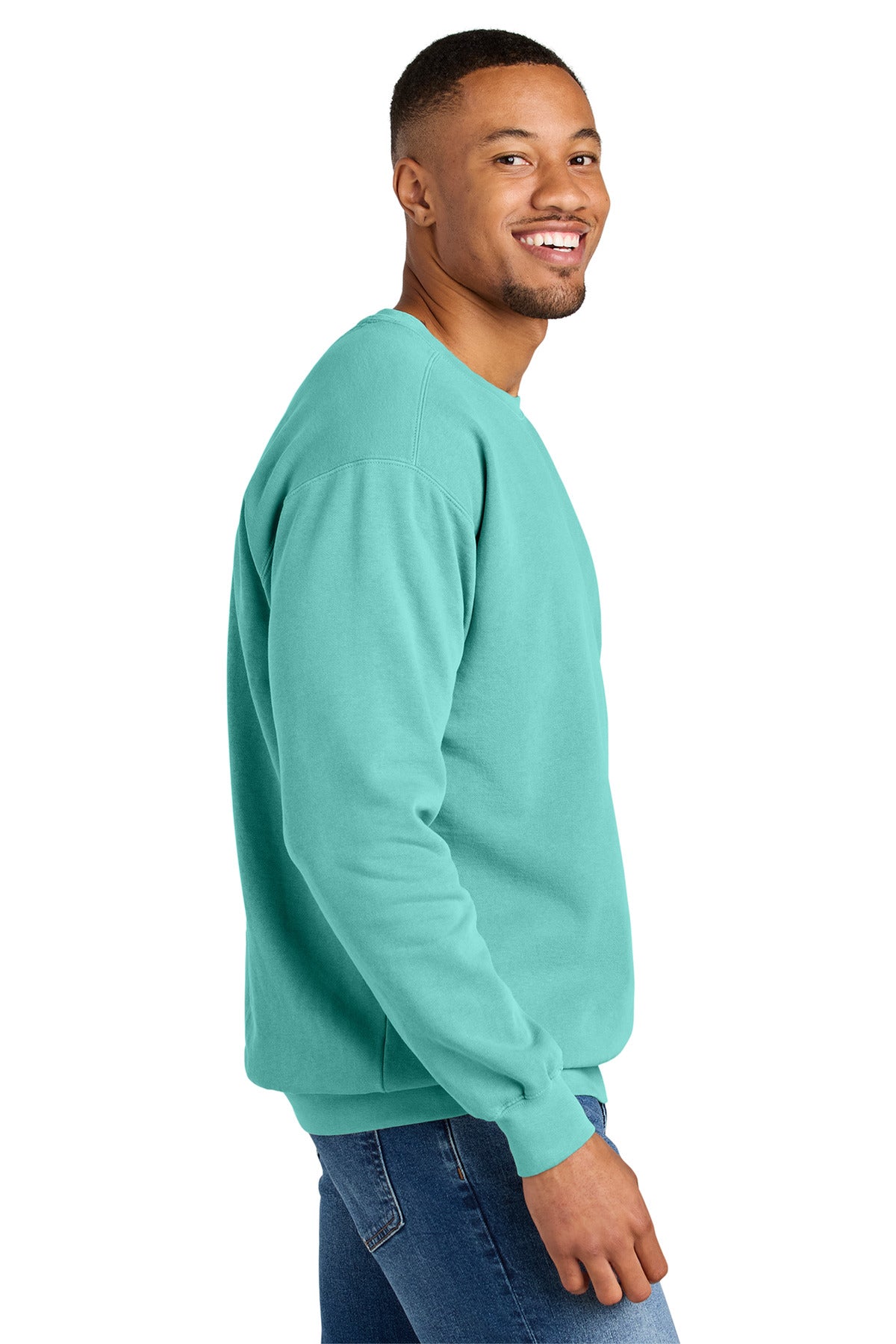 Chalky Mint COMFORT COLORS Ring Spun Crewneck Sweatshirt. 1566