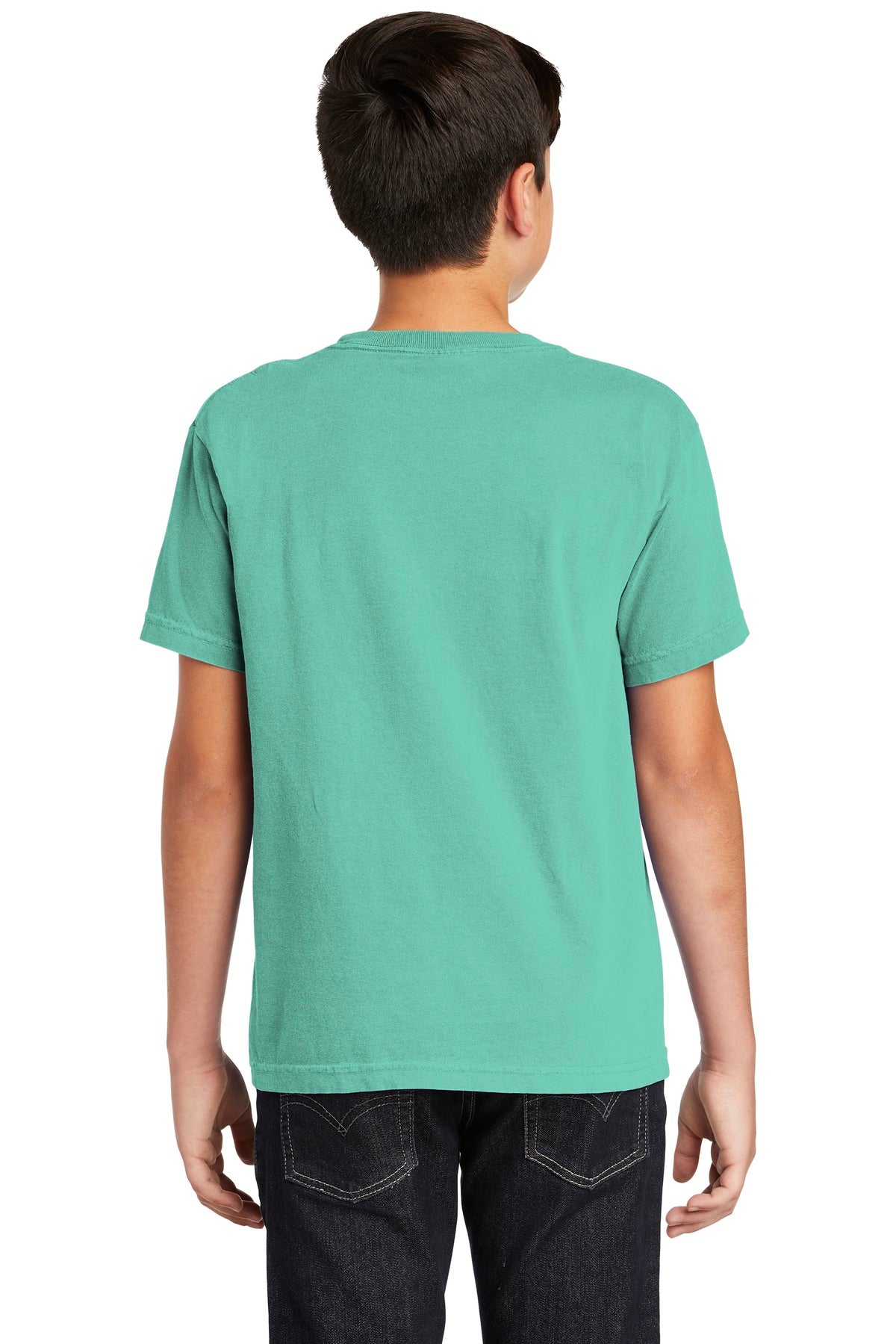 Chalky Mint COMFORT COLORS Youth Heavyweight Ring Spun Tee. 9018