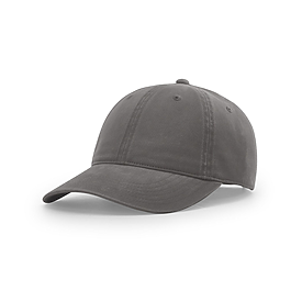 CHARCOAL Richardson Peach Twill Dad Hat
