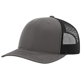 CHARCOAL/BLACK Richardson 112+ R-Flex Adjustable Trucker Cap
