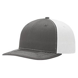 CHARCOAL/WHITE Richardson Twill Back Trucker Cap