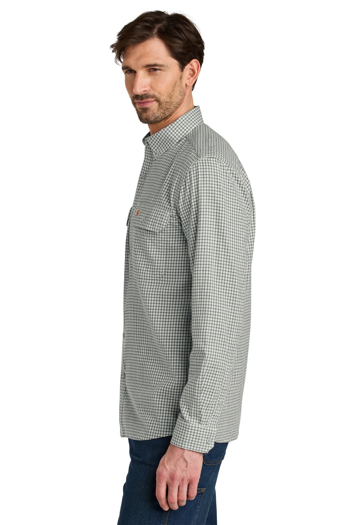 ChckStMalt Carhartt Rugged Flex Plaid Long Sleeve Shirt CT107109