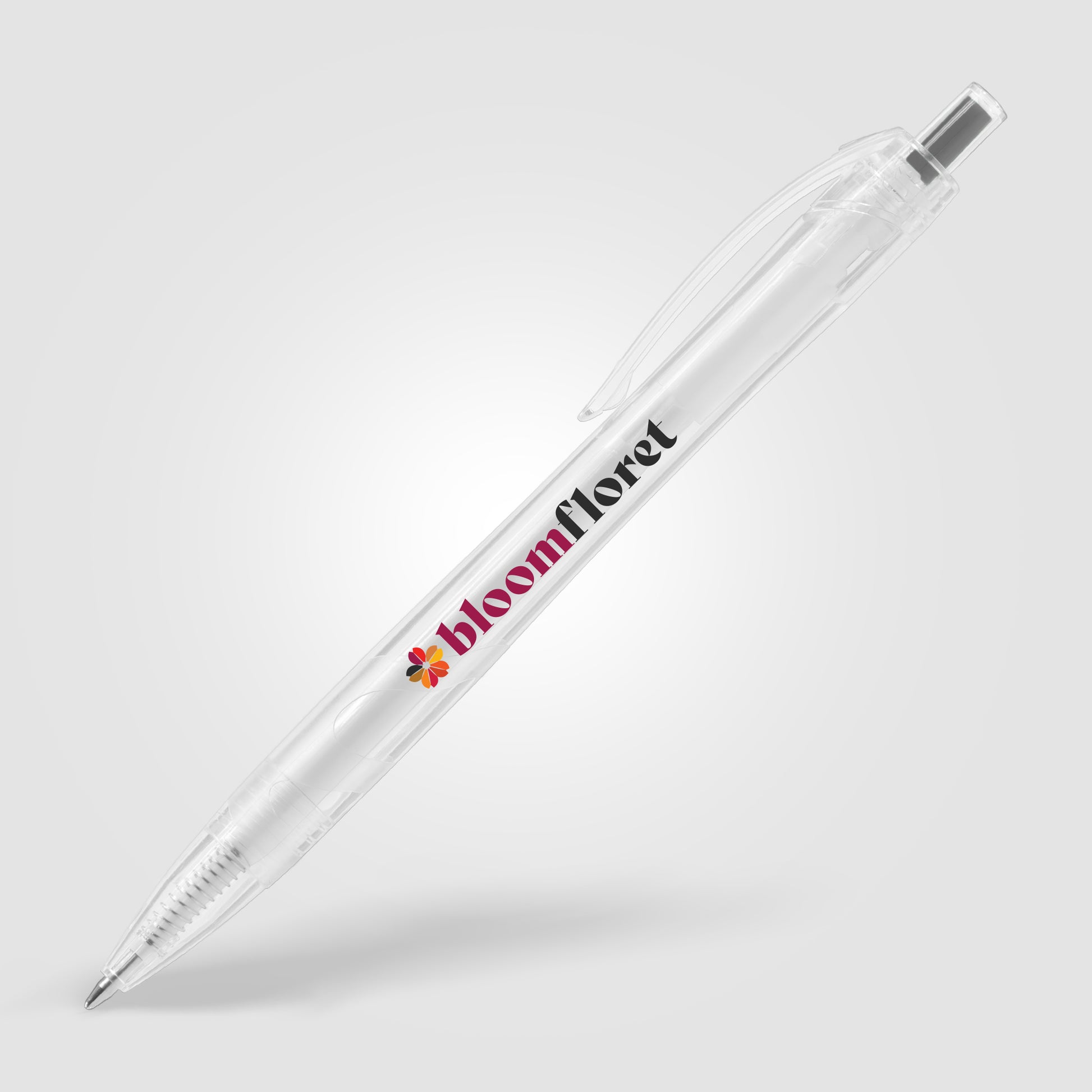 Clear (Barrel) Aqua Clear - RPET Recycled Plastic Pen