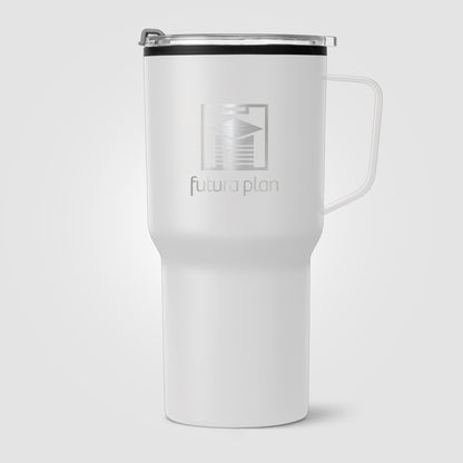 Clear (Lid) Anchorage - 30 oz. Stainless Steel Tumbler with Plastic Liner