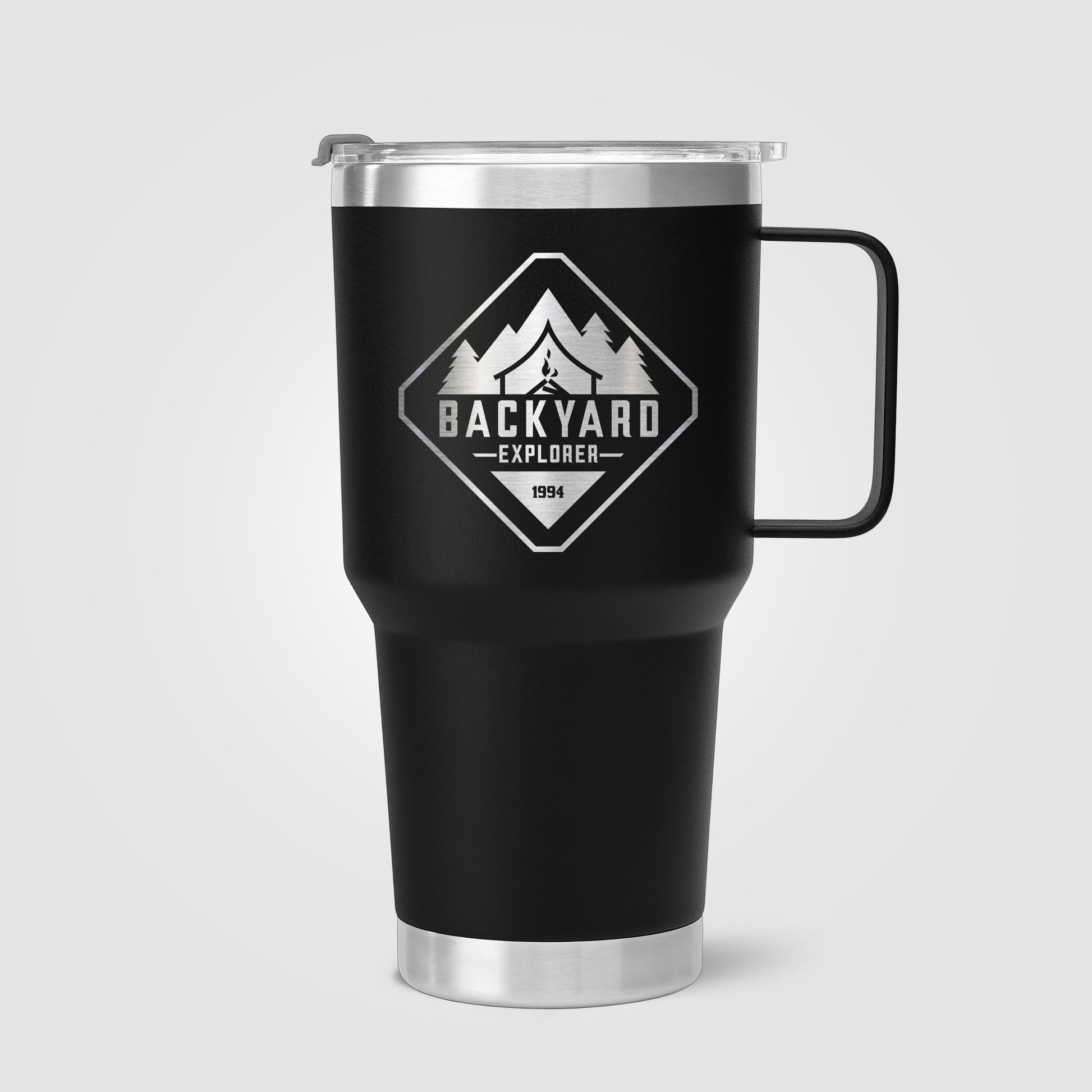 Clear (Lid) Anchorage Pro - 30 oz. Double-Wall Recycled Stainless Steel Tumbler