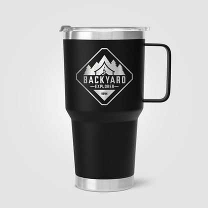 Clear (Lid) Anchorage Pro - 30 oz. Double-Wall Recycled Stainless Steel Tumbler