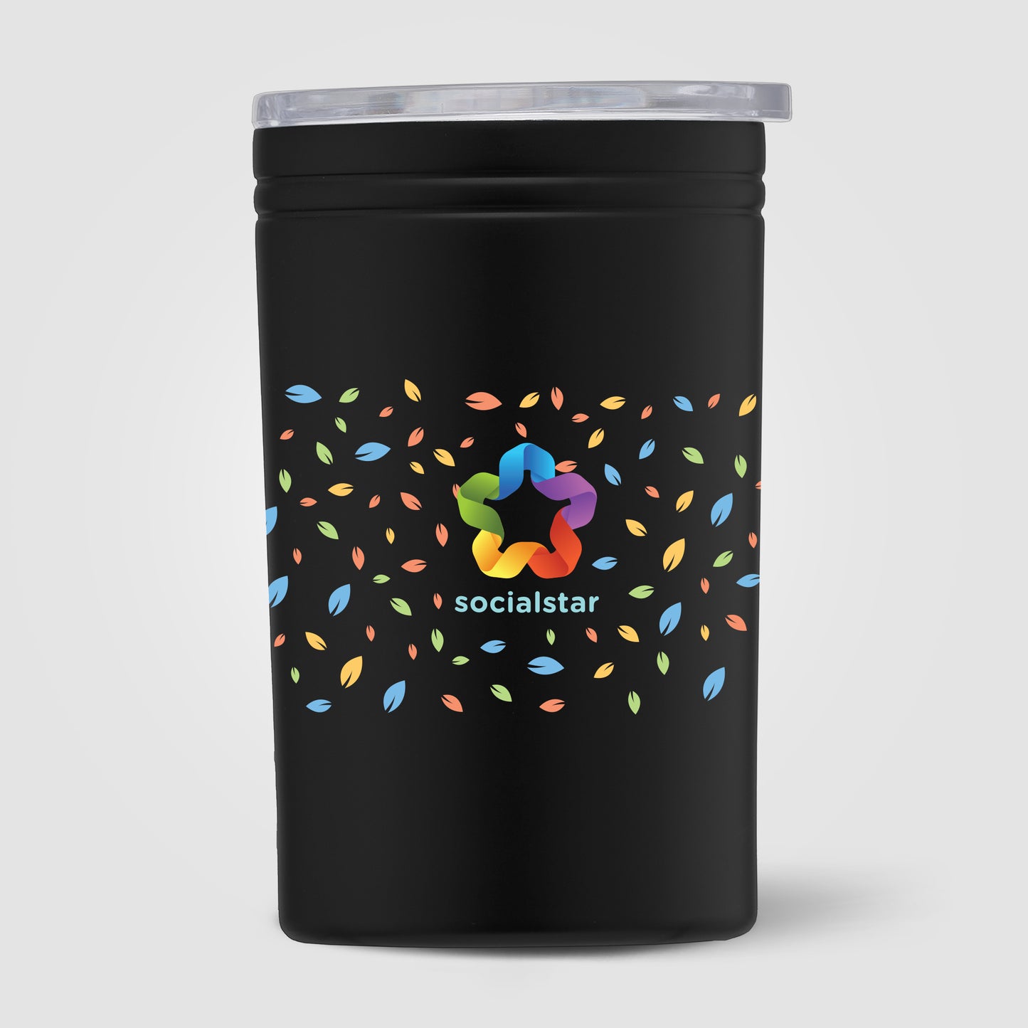 Clear (Lid) Chill - 11 oz. 2-in-1 Tumbler & Can Insulator