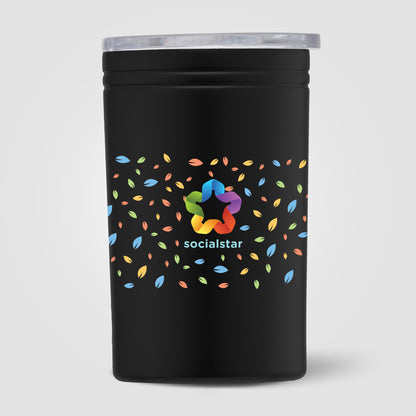 Clear (Lid) Chill - 11 oz. 2-in-1 Tumbler & Can Insulator