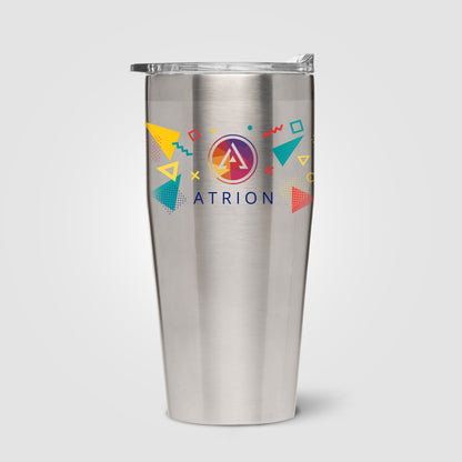 Clear (Lid) Kona - 18 oz. Double-Wall Stainless Tumbler