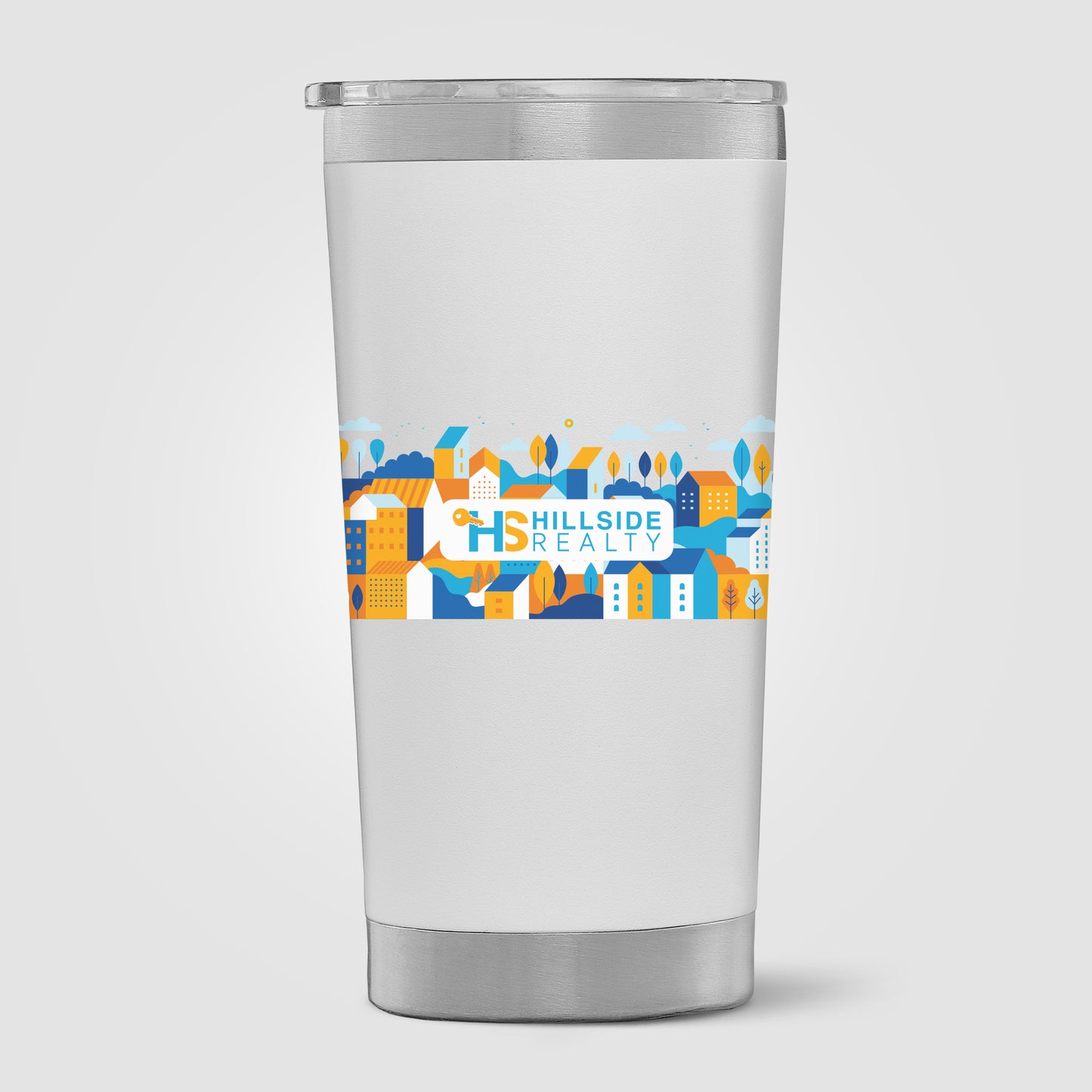 Clear (Lid) Whistler - 19 oz. Double-Wall Stainless Tumbler