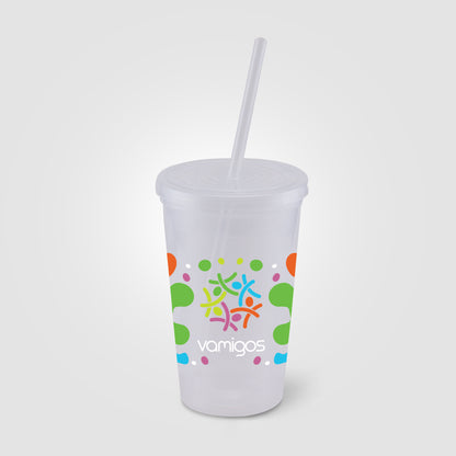 Clear (Product) Explore - 16 oz. Double Wall Tumbler