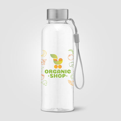 Clear (Product) Skye - 17 oz. RPET Water Bottle with Wrist Strap