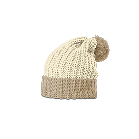 CREAM/MOCHA Richardson Chunky Cable Knit