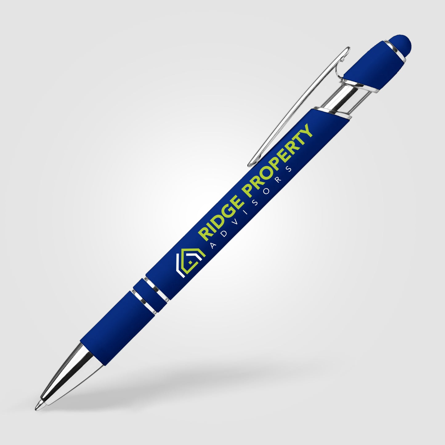 Dark Blue (Barrel) Ellipse Softy Brights Gel Pen w/Stylus
