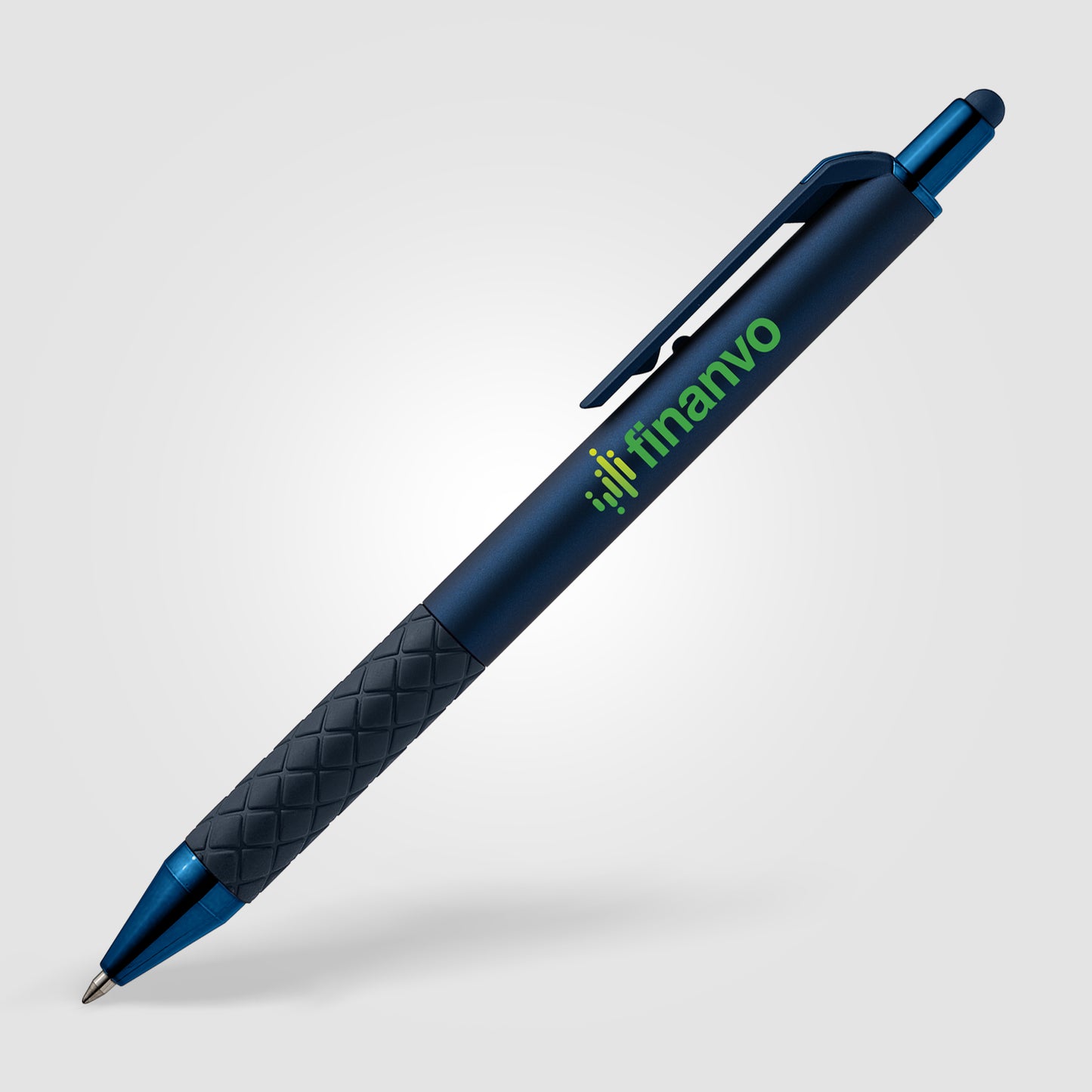 Dark Blue (Barrel) Islander Gel Retractable Softy Monochrome Stylus Pen