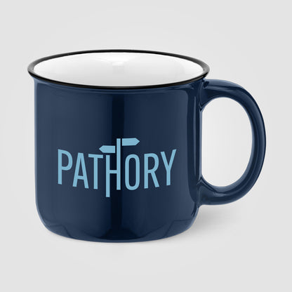 Dark Blue (Product) Adventure - 15 oz. Ceramic Campfire Mug