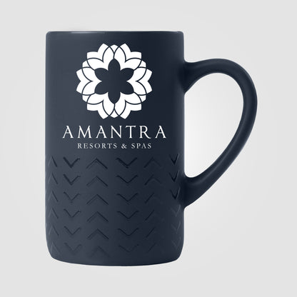 Dark Blue (Product) Café Chalet - 13 oz. Ceramic Mug