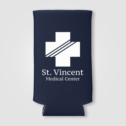 Dark Blue (Product) Slim Can Cooler