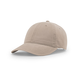 DARK KHAKI Richardson Peach Twill Dad Hat