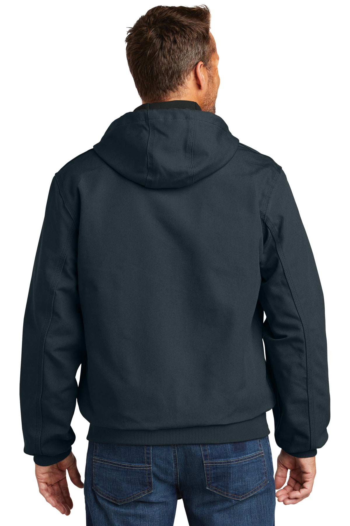 DarkNavy Carhartt Thermal-Lined Duck Active Jac. CT106678