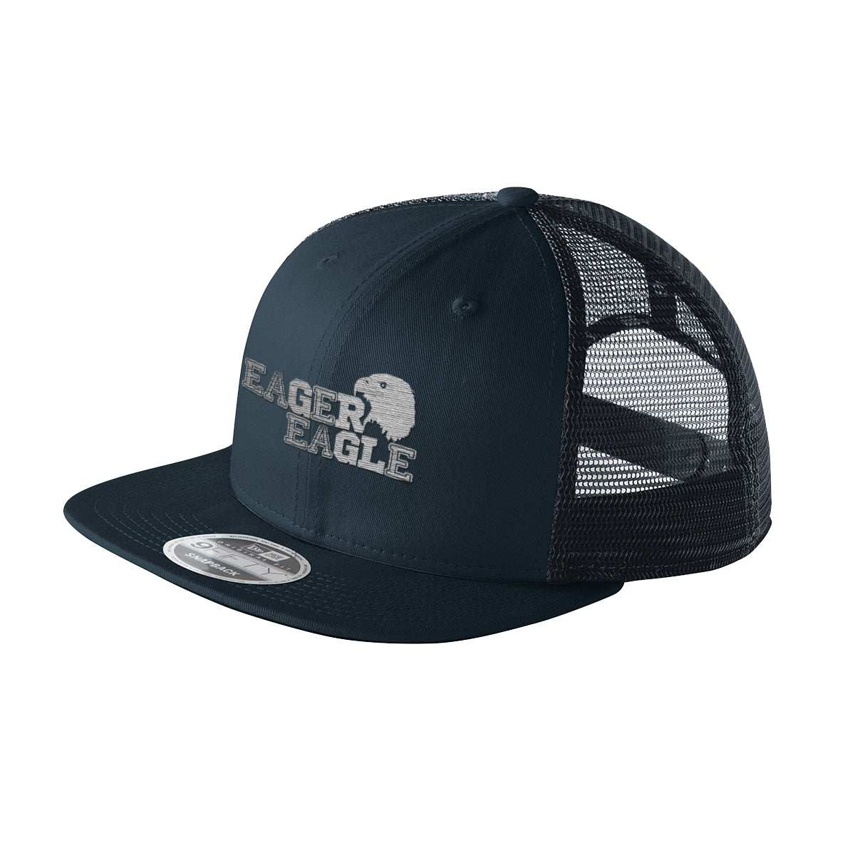 Deep Navy/ Deep Navy New Era® Original Fit Snapback Trucker Cap  grouped