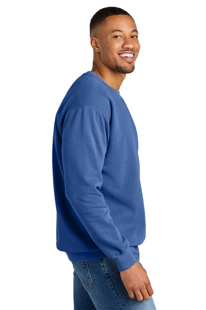 Flo Blue COMFORT COLORS Ring Spun Crewneck Sweatshirt. 1566