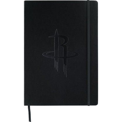 Front View of Black 8" x 11.5" FSC® Mix Ambassador Large Journal
