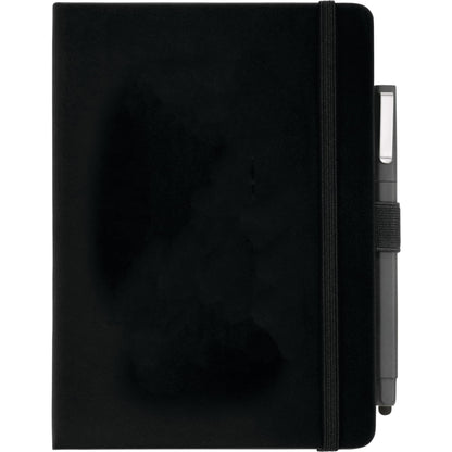 Front View of Black FSC® Mix Vienna Hard Bound Journal Bundle Set plain