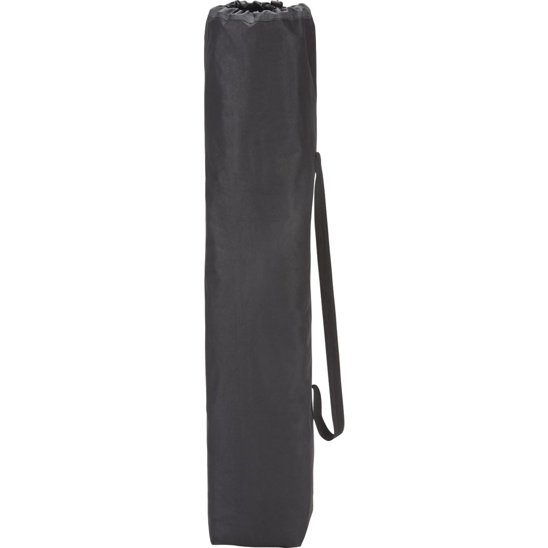 Front View of Black Premium Padded Reclining Chair (400lb Capacity)